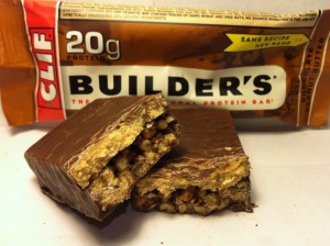 top Atlanta personal trainer Brad Kolowich JrCLIF Builder's Chocolate Peanut Butter Protein Bar Close
